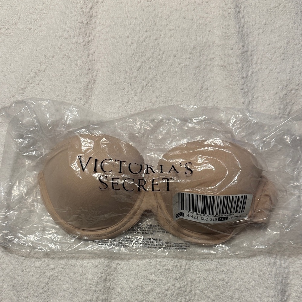 VS Pink Strapless Bra